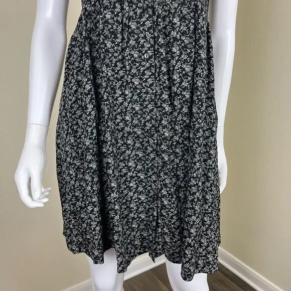 Denim & Supply Ralph Lauren Women Size S Ditsy Floral Mini Skater Babydoll Dress - Picture 9 of 16